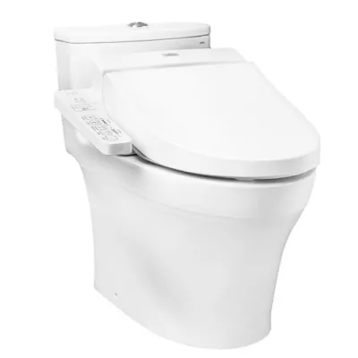 Bàn cầu một khối kèm nắp rửa điện tử TOTO MS885DW7