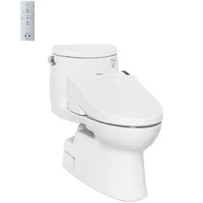 Bàn cầu một khối kèm nắp rửa điện tử TOTO MS905W6