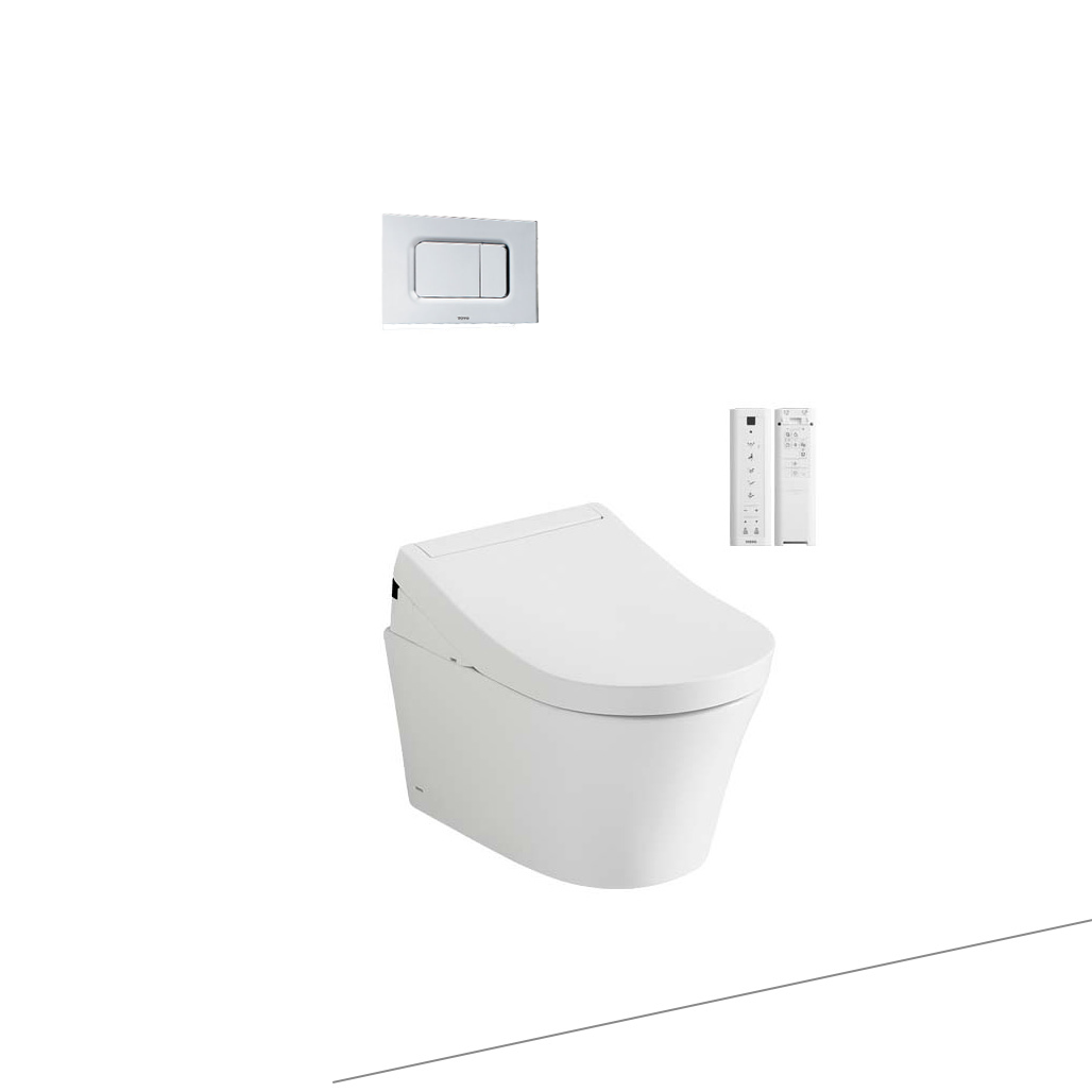 Bàn cầu treo tường kèm nắp rửa điện tử dòng S5 TOTO CW553/TCF34320GAA/WH172A/MB170#SS
