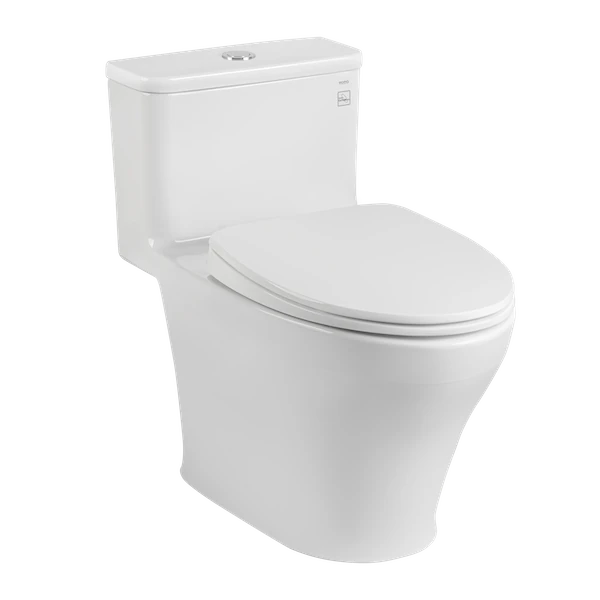Bàn cầu một khối kèm nắp đóng êm TC395VS TOTO MS857DT10
