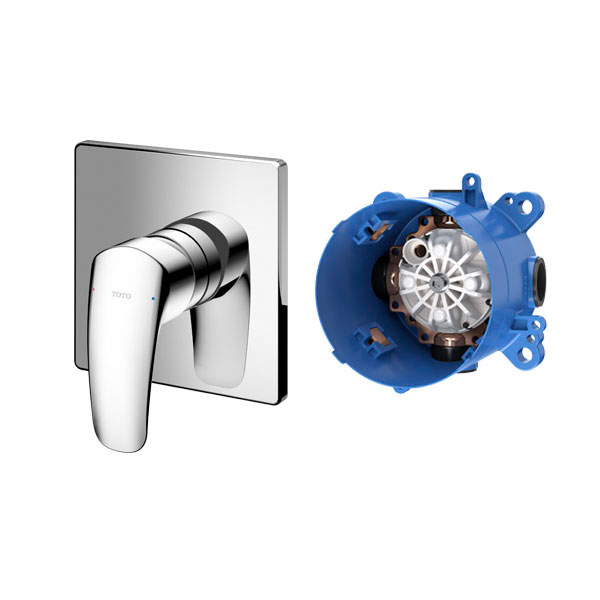 Van gật gù điều chỉnh nóng lạnh GM kèm phụ kiện âm tường TOTO TBG09303VA/TBN01001B