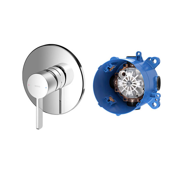 Van gật gù điều chỉnh nóng lạnh GF kèm phụ kiện âm tường TOTO TBG11303V/TBN01001B