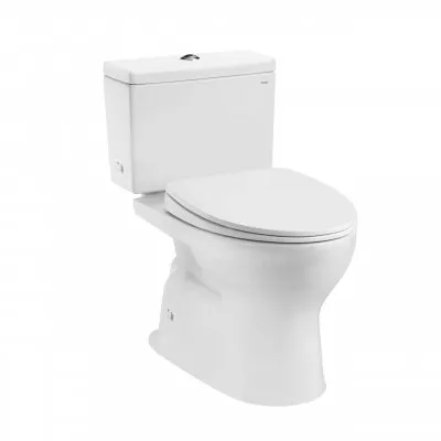 Bàn cầu hai khối kèm nắp đóng êm TC395VS TOTO CS302DT10