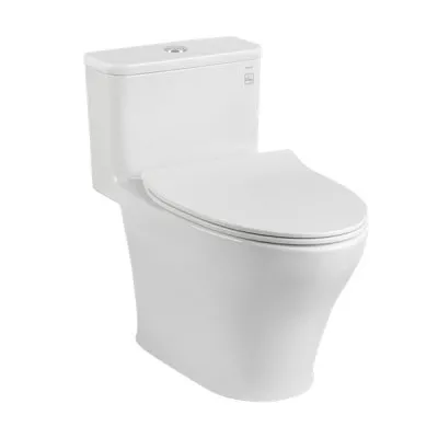 Bàn cầu một khối kèm nắp đóng êm TC600VS TOTO MS857DT8