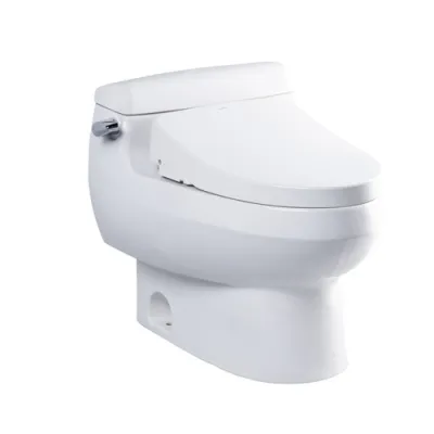 Bàn cầu một khối kèm nắp rửa điện tử TOTO MS688W11