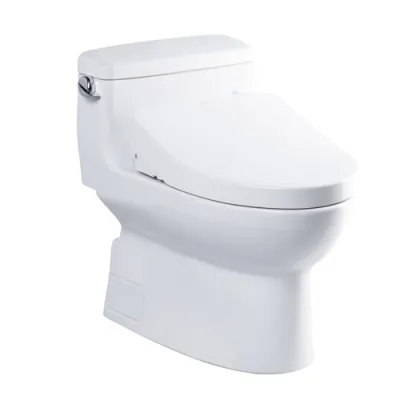 Bàn cầu một khối kèm nắp rửa điện tử TOTO MS884W11