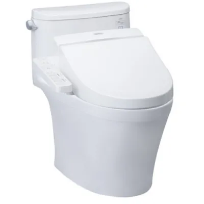 Bàn cầu một khối kèm nắp rửa điện tử TOTO MS887RW7