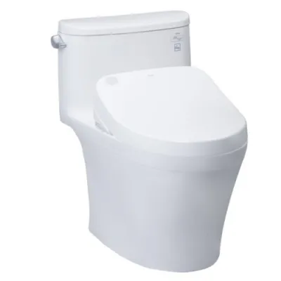 Bàn cầu một khối kèm nắp rửa điện tử TOTO MS887W4