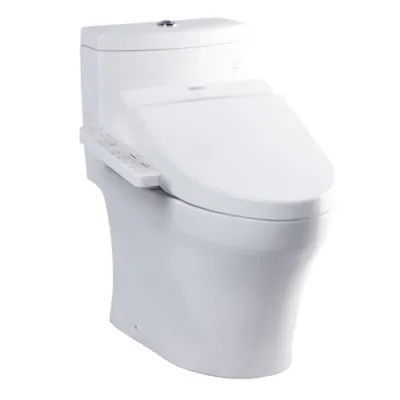 Bàn cầu một khối kèm nắp rửa điện tử TOTO MS889DRW7