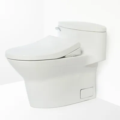 Bàn cầu một khối kèm nắp rửa điện tử TOTO MS904W4