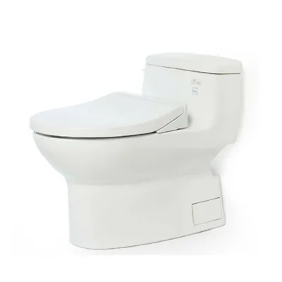 Bàn cầu một khối ToTo nắp đóng êm MS884E2 kèm vòi rửa lạnh ( TCW07S )