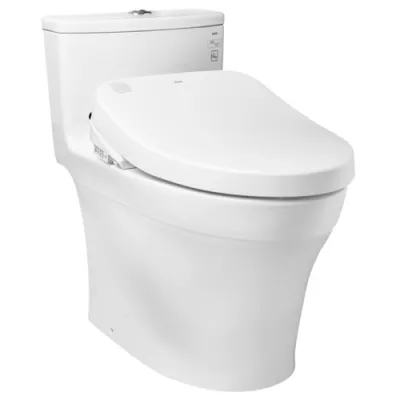 Bàn cầu một khối kèm nắp rửa điện tử TOTO MS885DW4