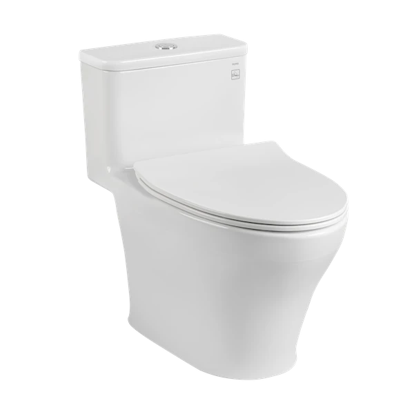 Bàn cầu một khối kèm nắp đóng êm TC600VS TOTO MS857DT8