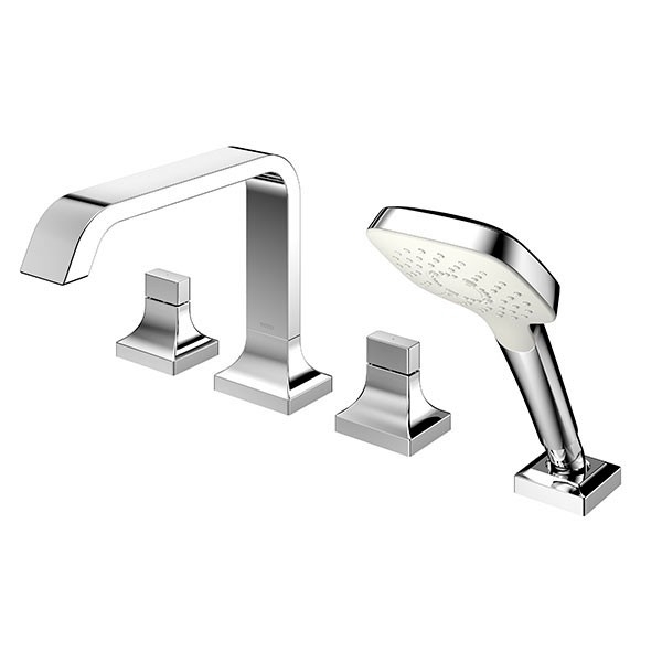 Vòi xả bồn nóng lạnh kèm sen tắm GC (4 lỗ) TOTO TBG08202A
